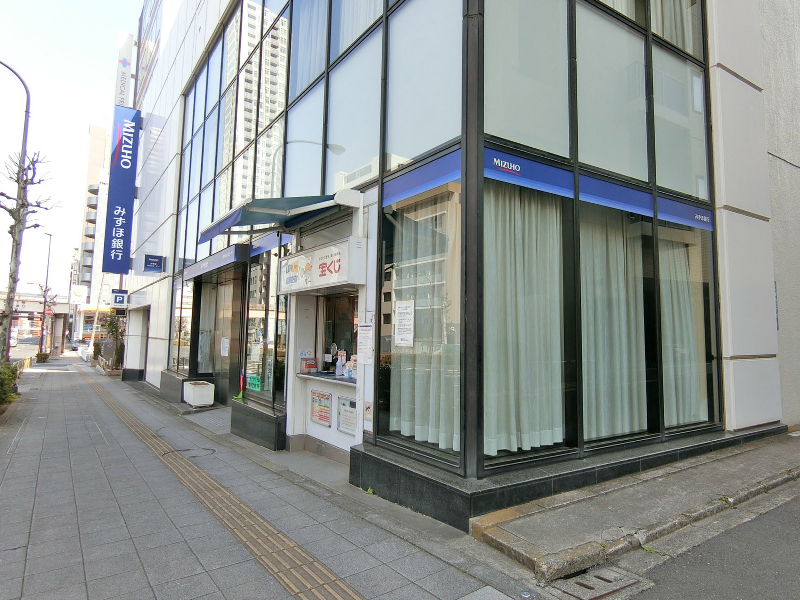近くのみずほ銀行 高輪台支店