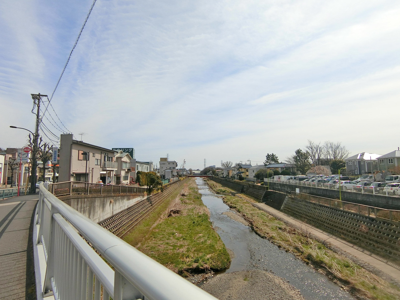 付近の野川