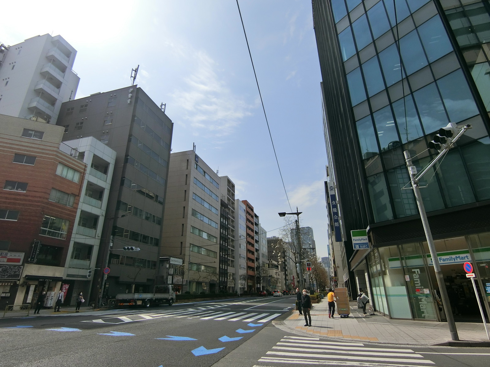 付近の江戸通り