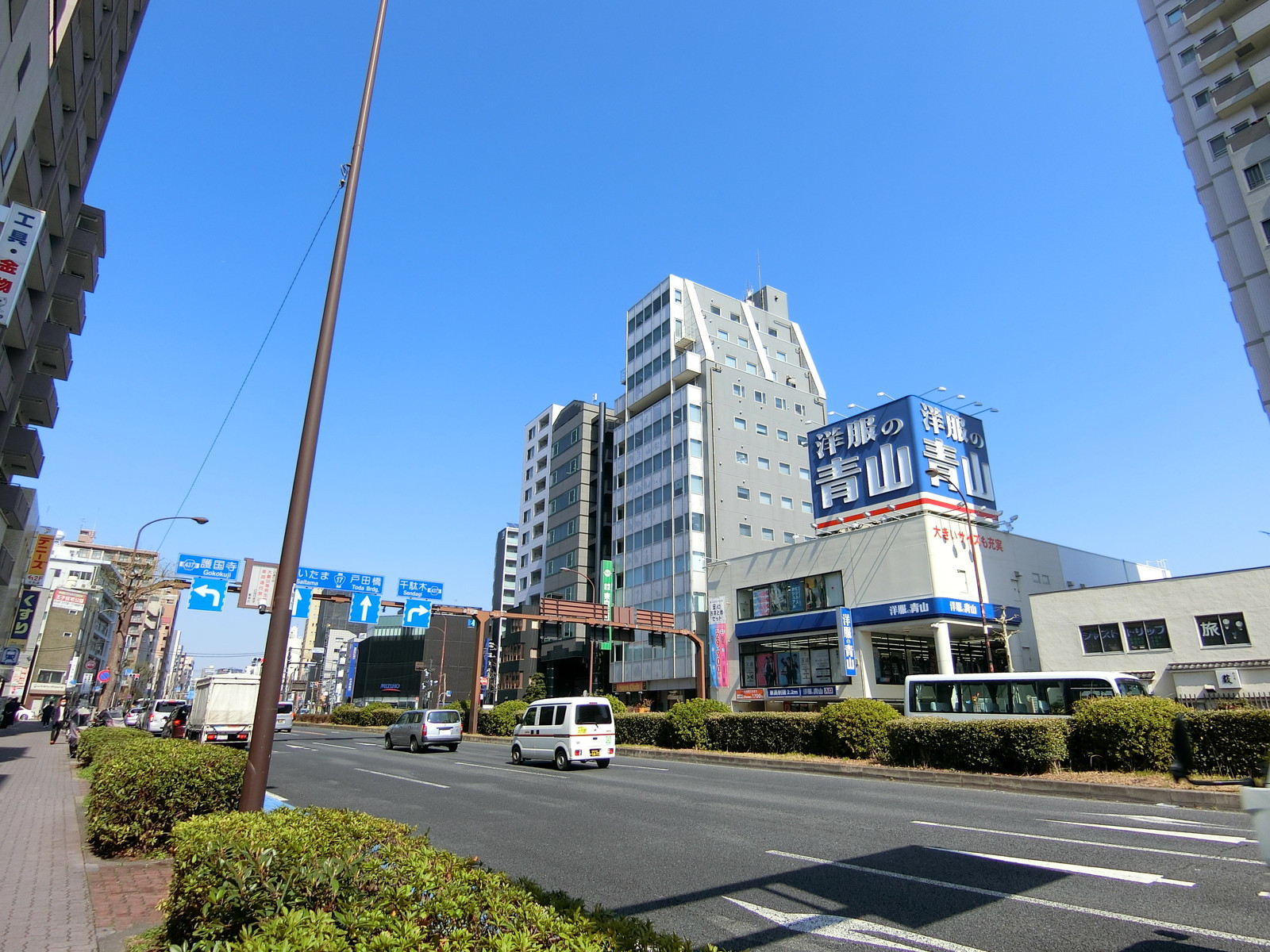 付近の千石一丁目交差点