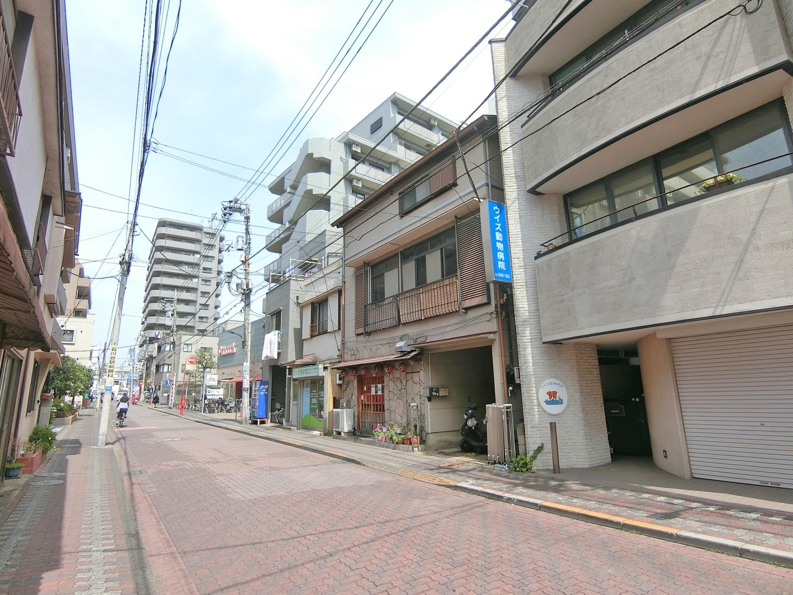 周辺は閑静なエリア