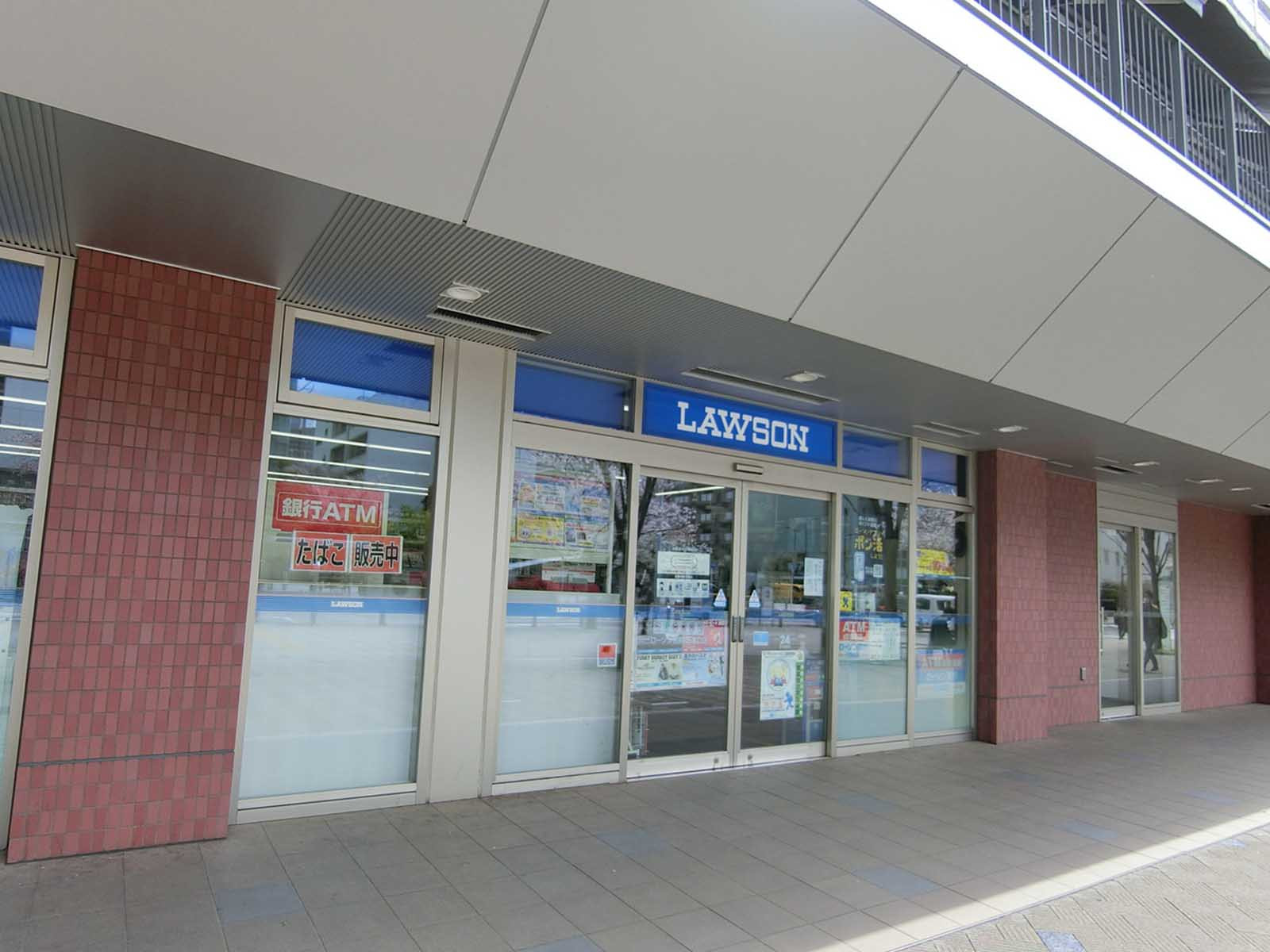 徒歩1分のローソン 田町芝浦口店