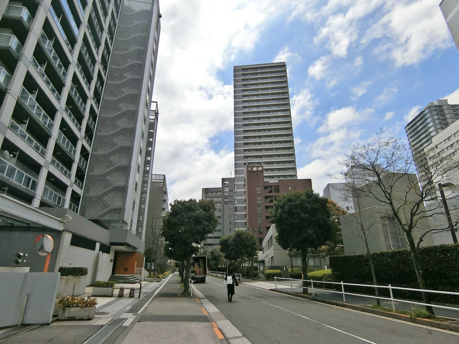 周辺は落ち着いたエリア