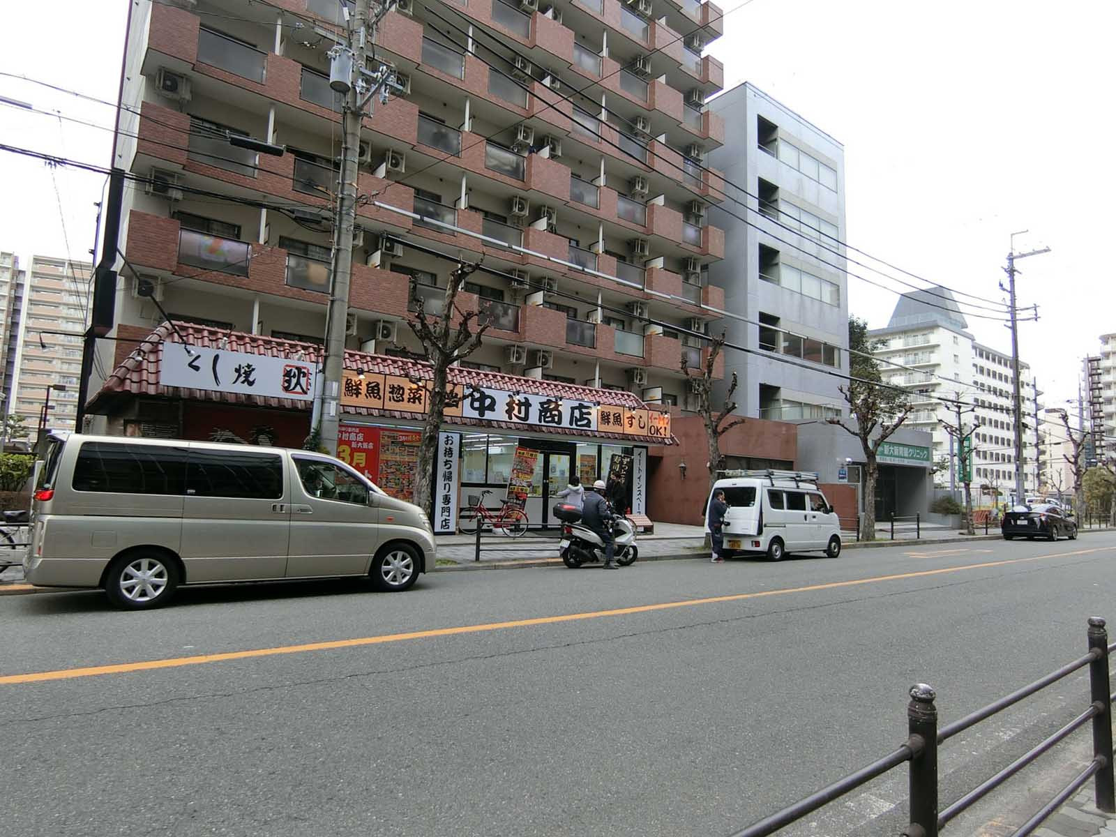新大阪第3NKビル前面の通り