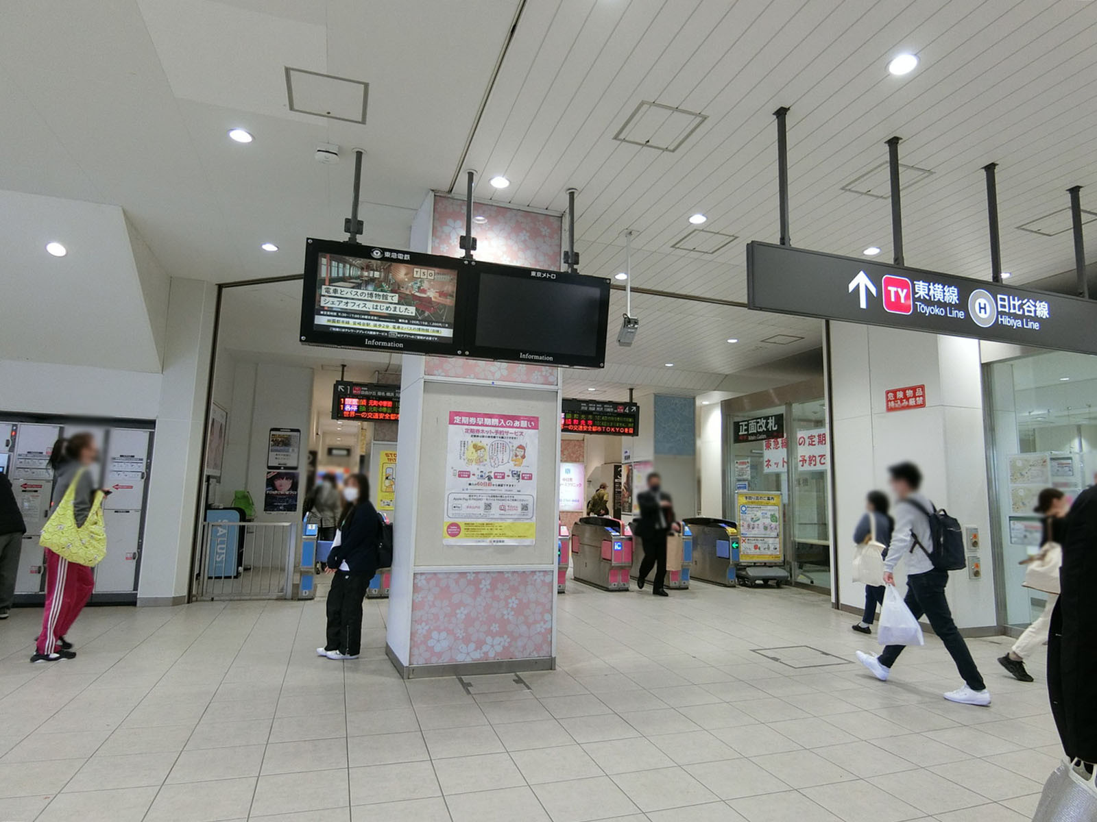 最寄りの「中目黒駅」