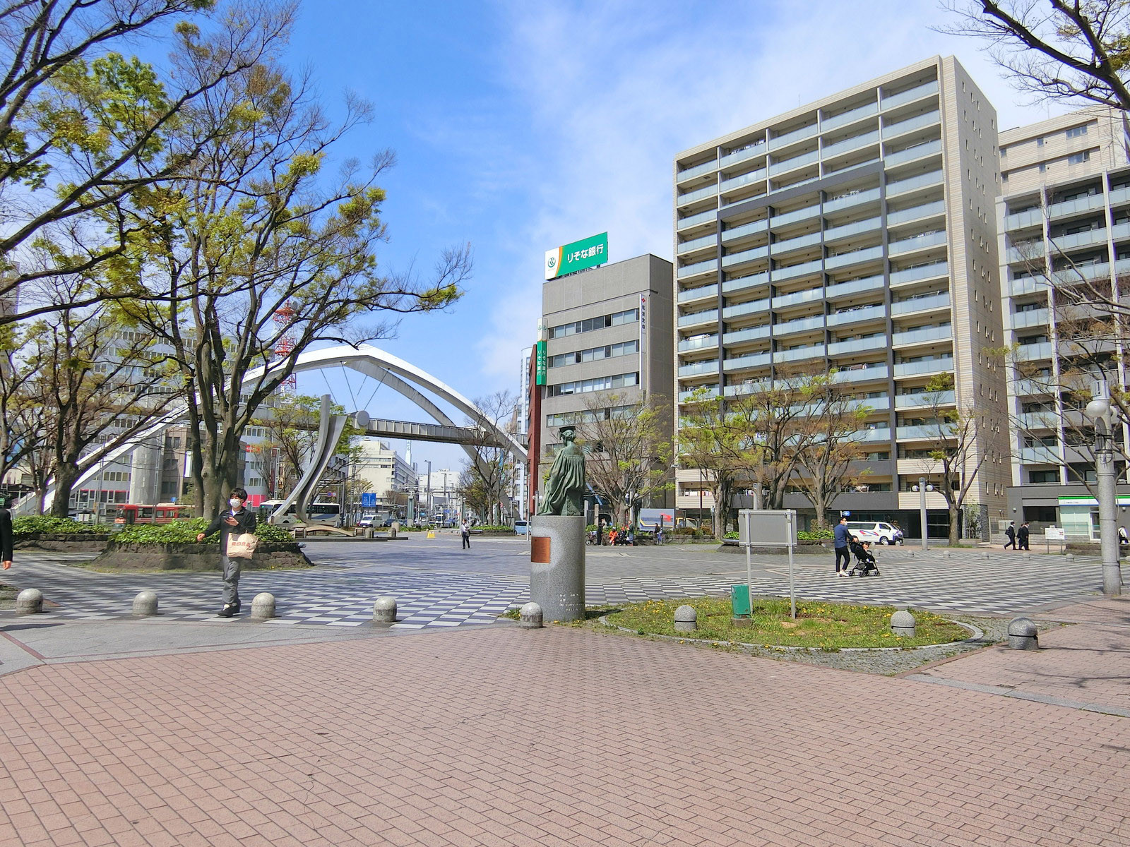 徒歩3分の千葉市中央公園