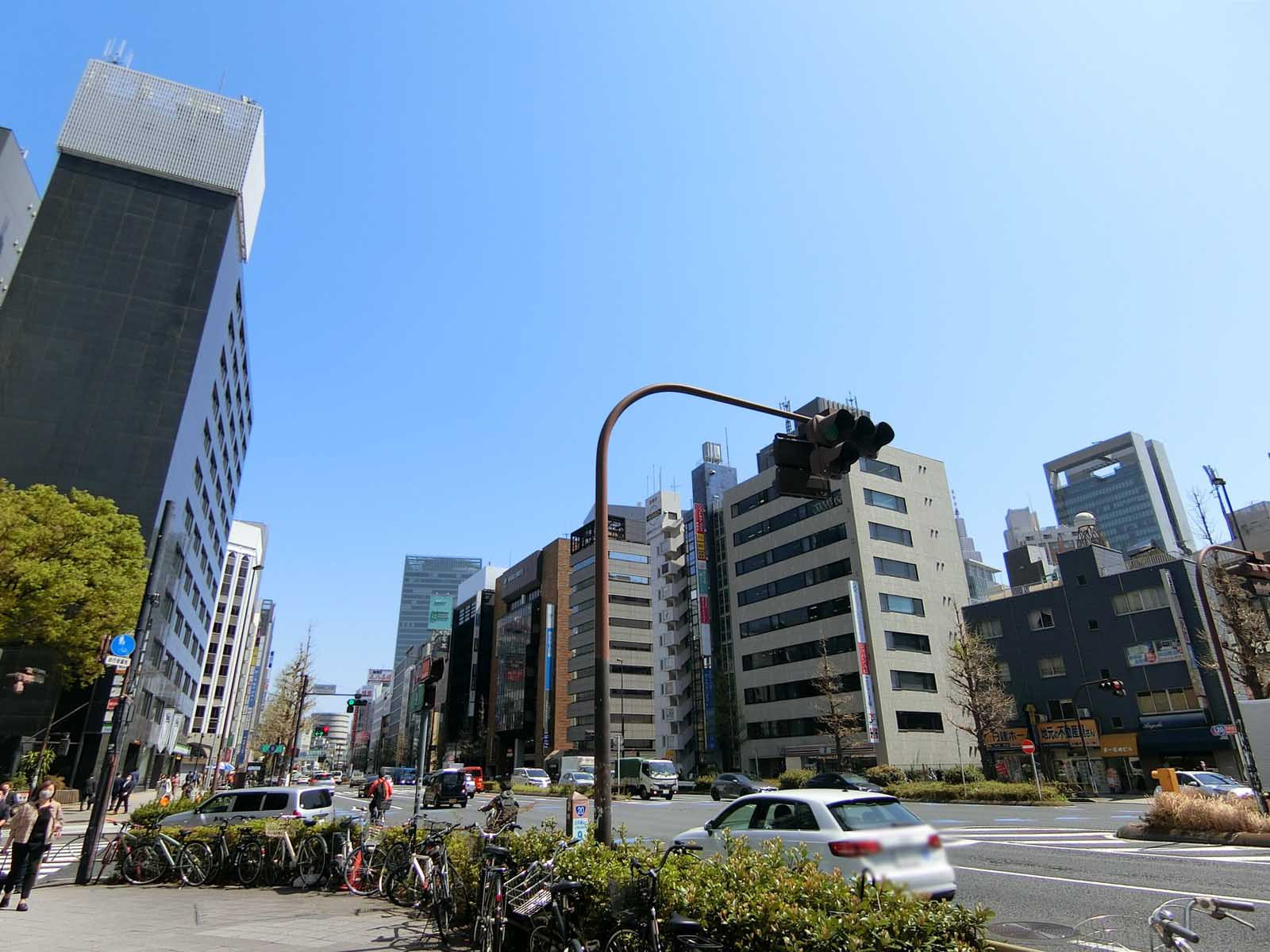 付近の甲州街道