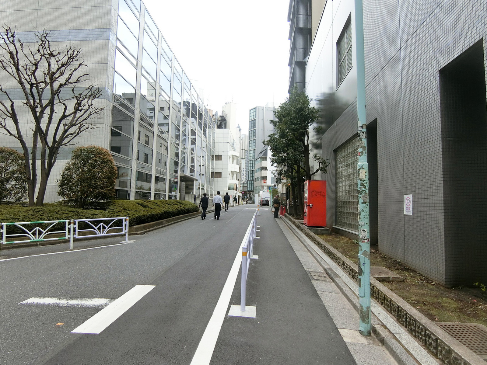渋谷パークプラザ前面の通り