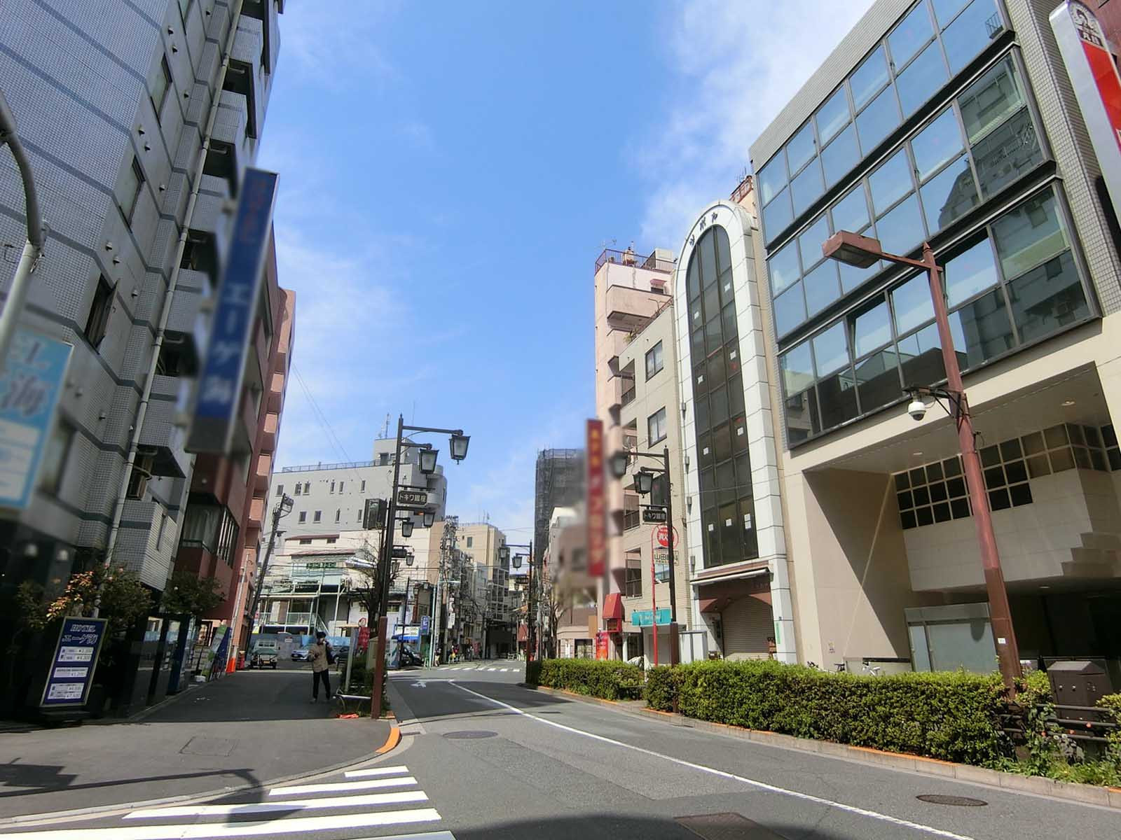 付近のトキワ通り