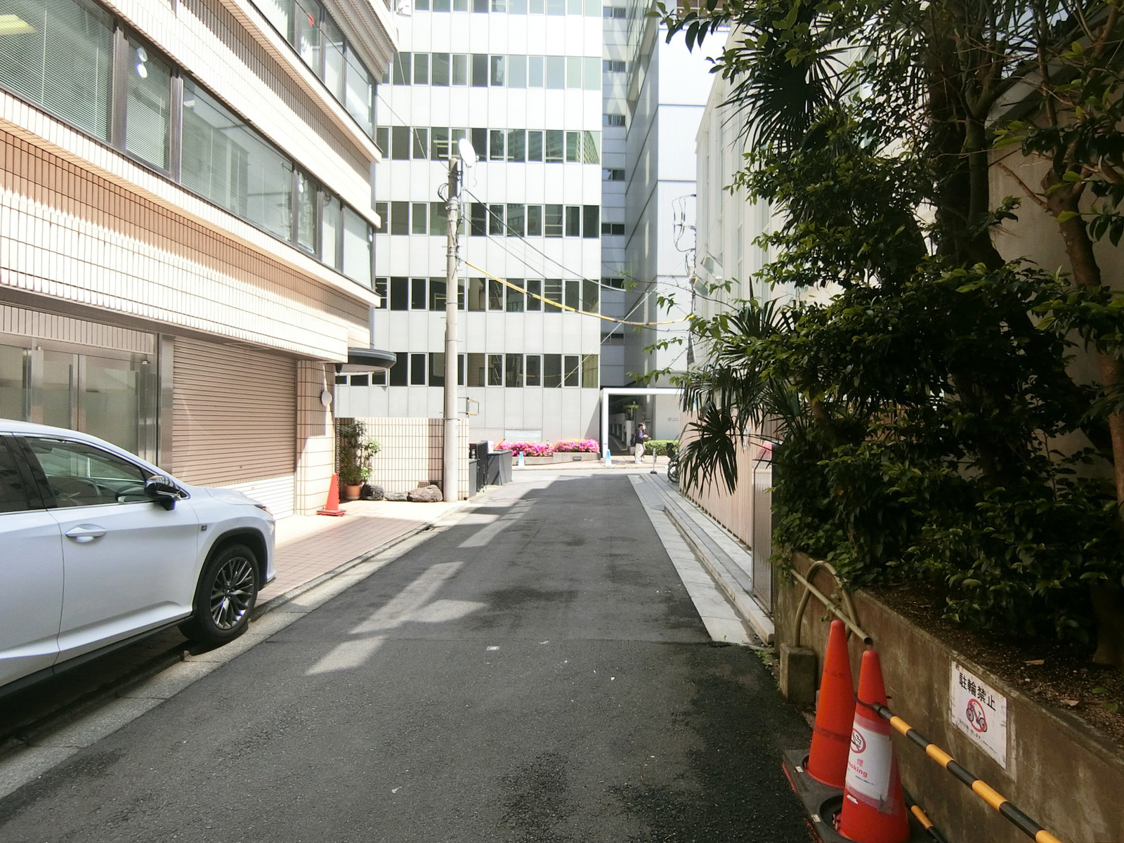 赤坂吉田ビル前面の通り