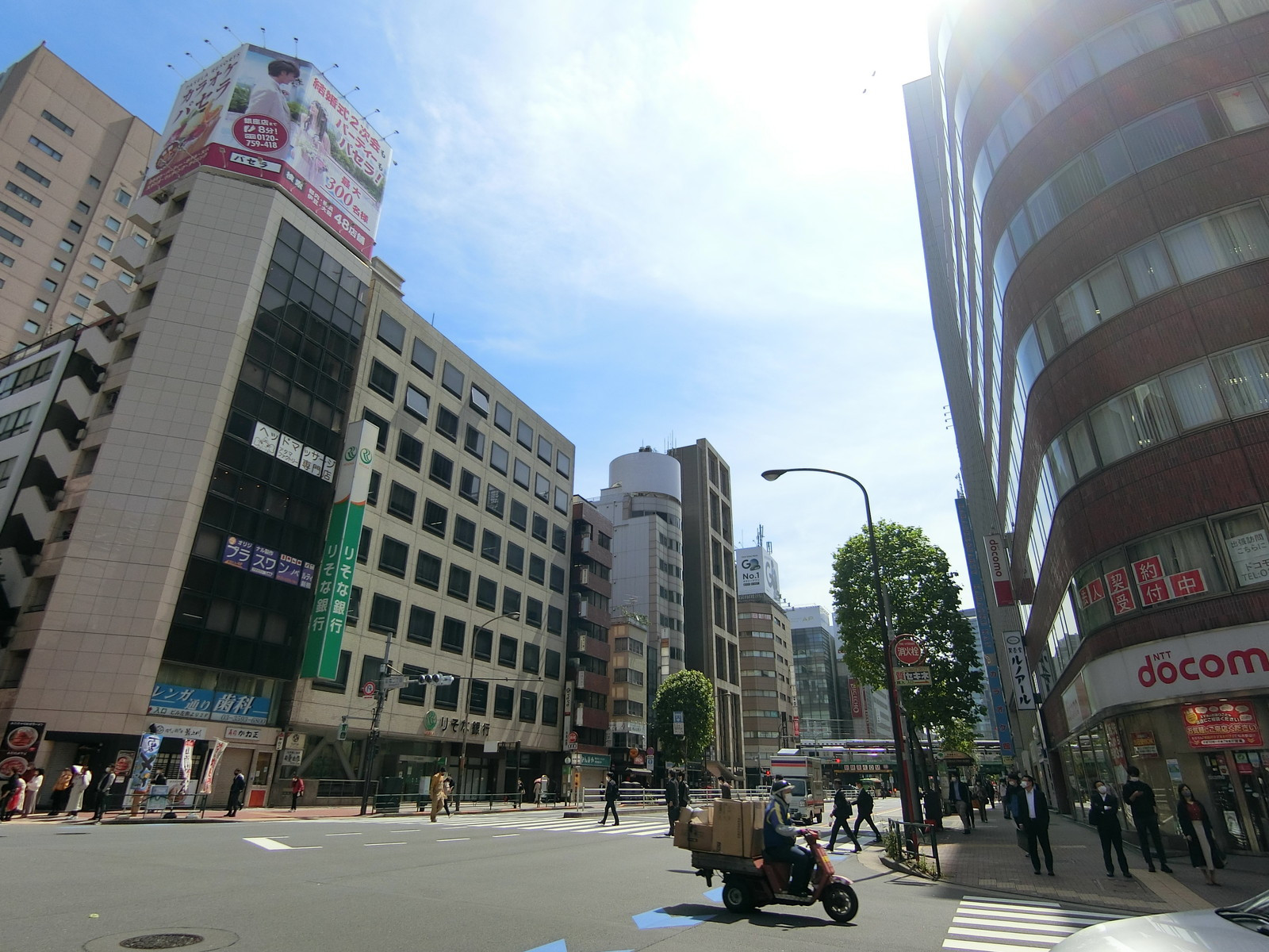 付近の外堀通り
