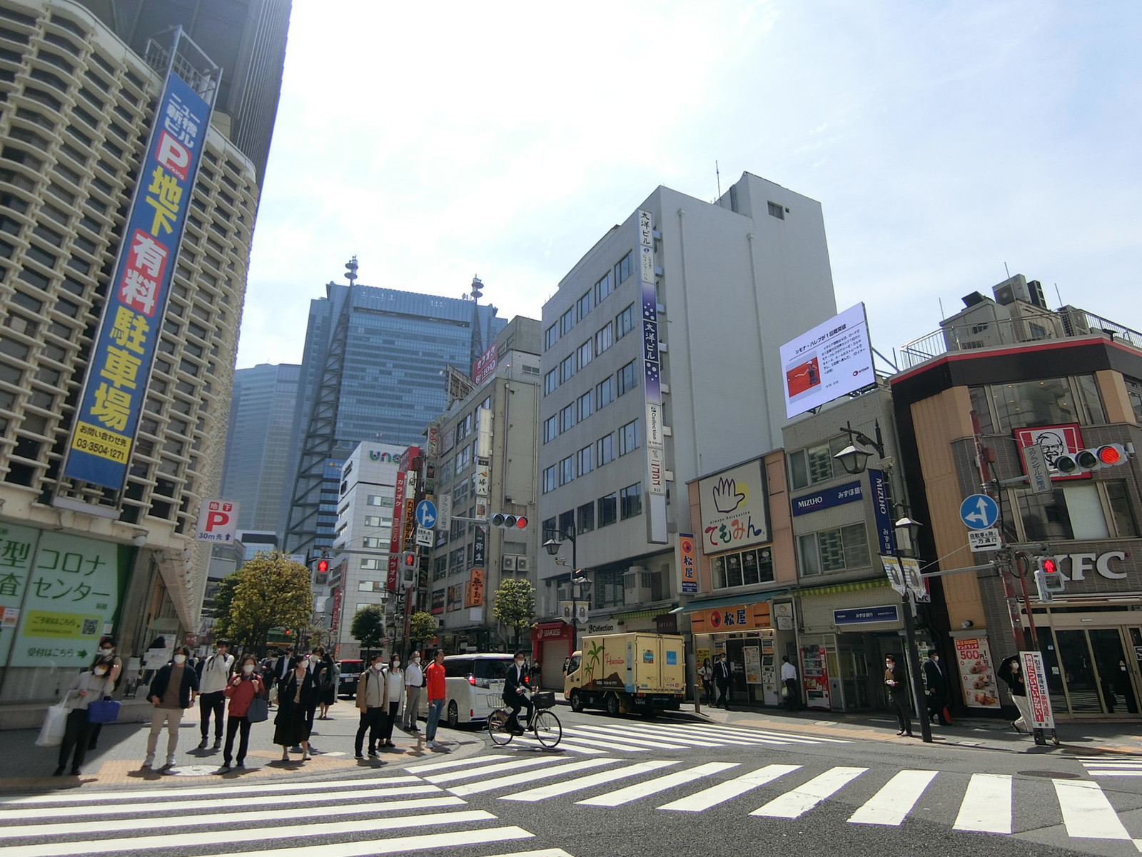 付近の烏森通り