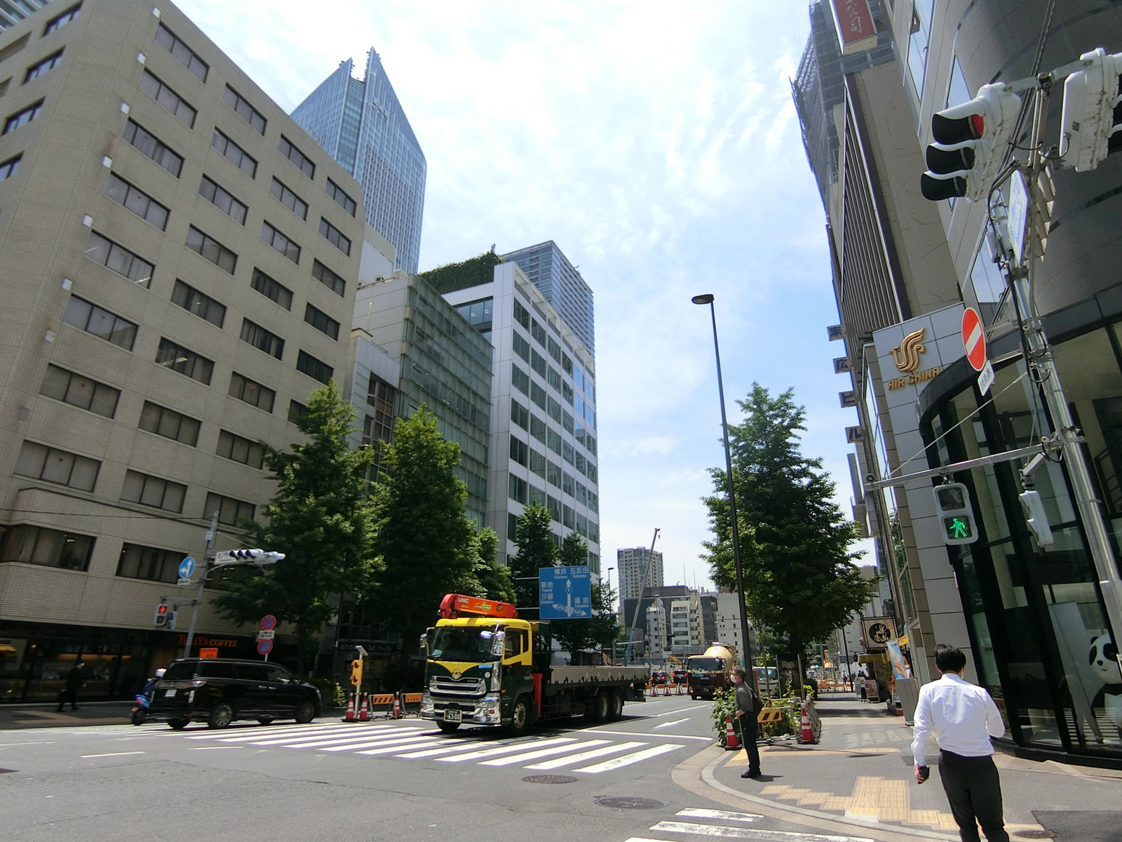 付近の桜田通り