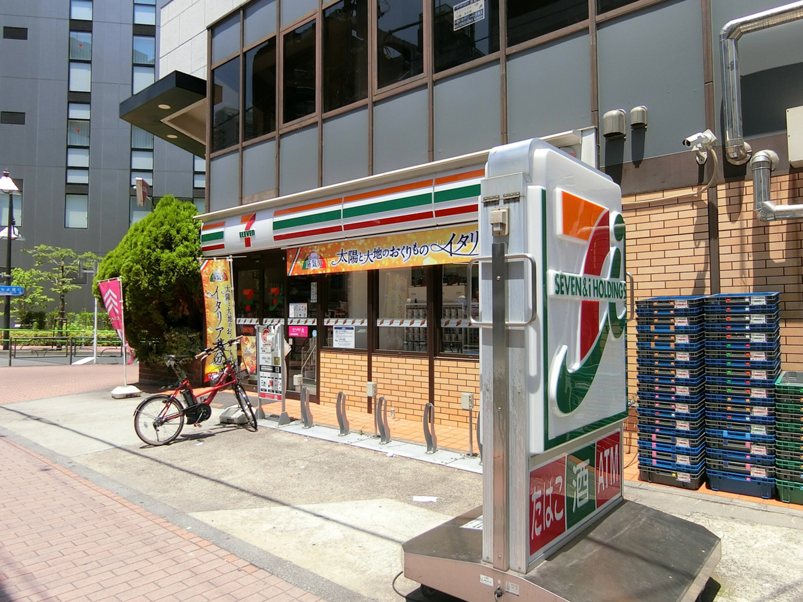 徒歩2分のセブンイレブン