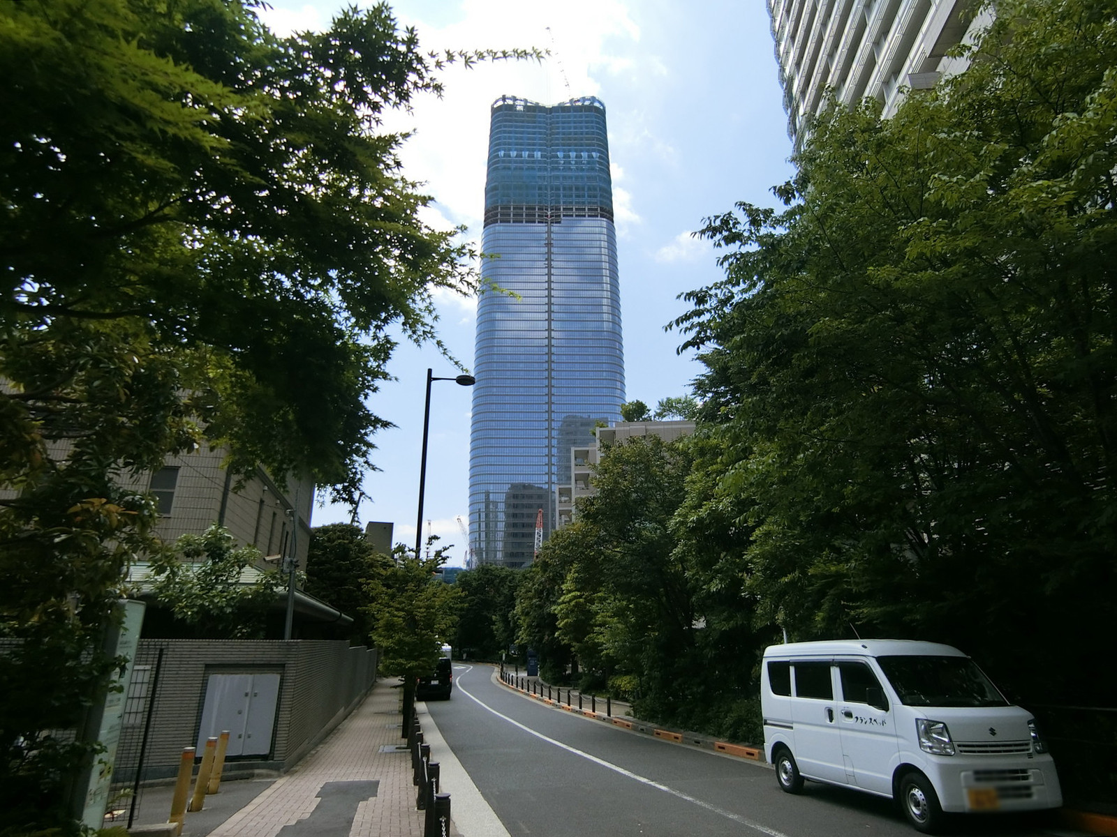 周辺は緑豊かなエリア