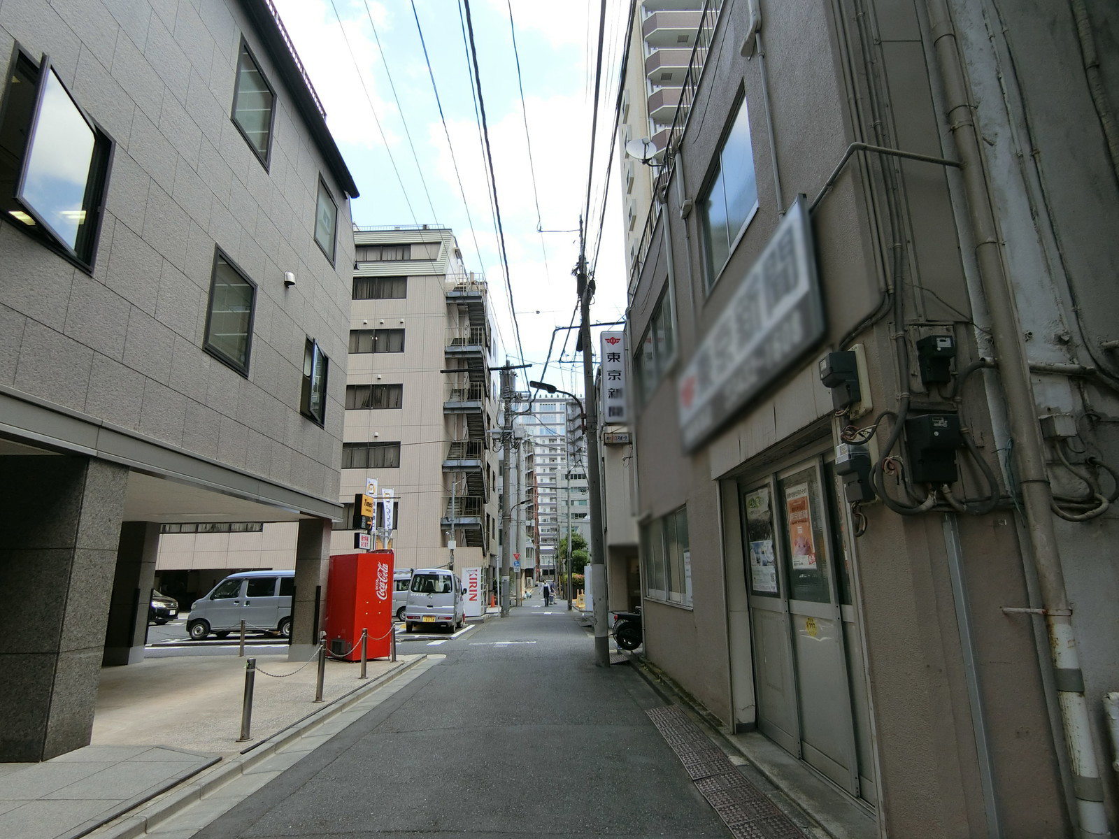 周辺は落ち着いたエリア