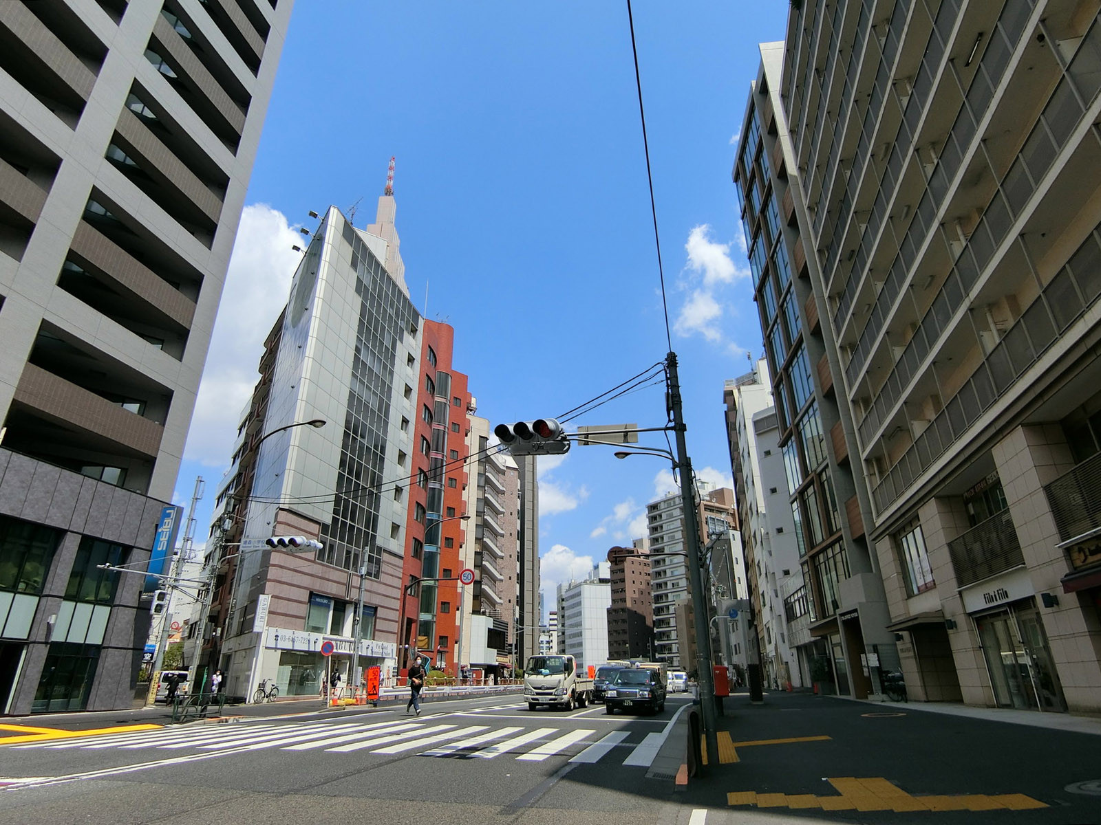 付近の明治通り