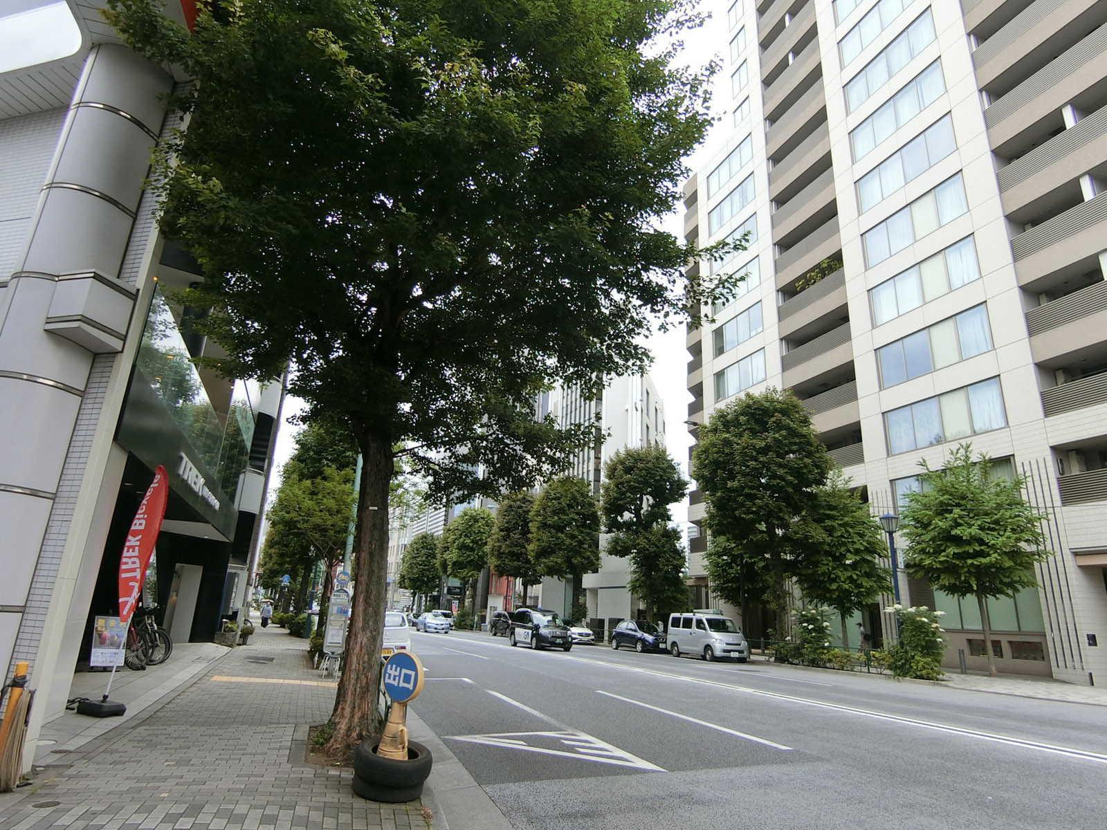 ACN青山PLACE前面の通り