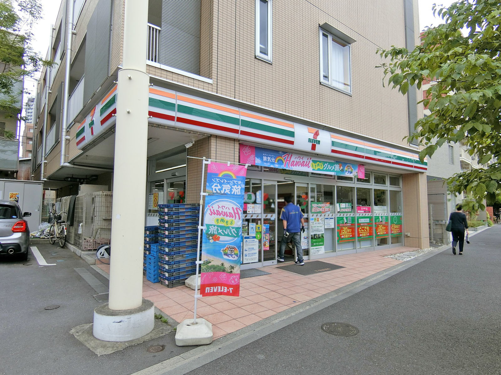 徒歩3分のセブンイレブン 東品川4丁目店