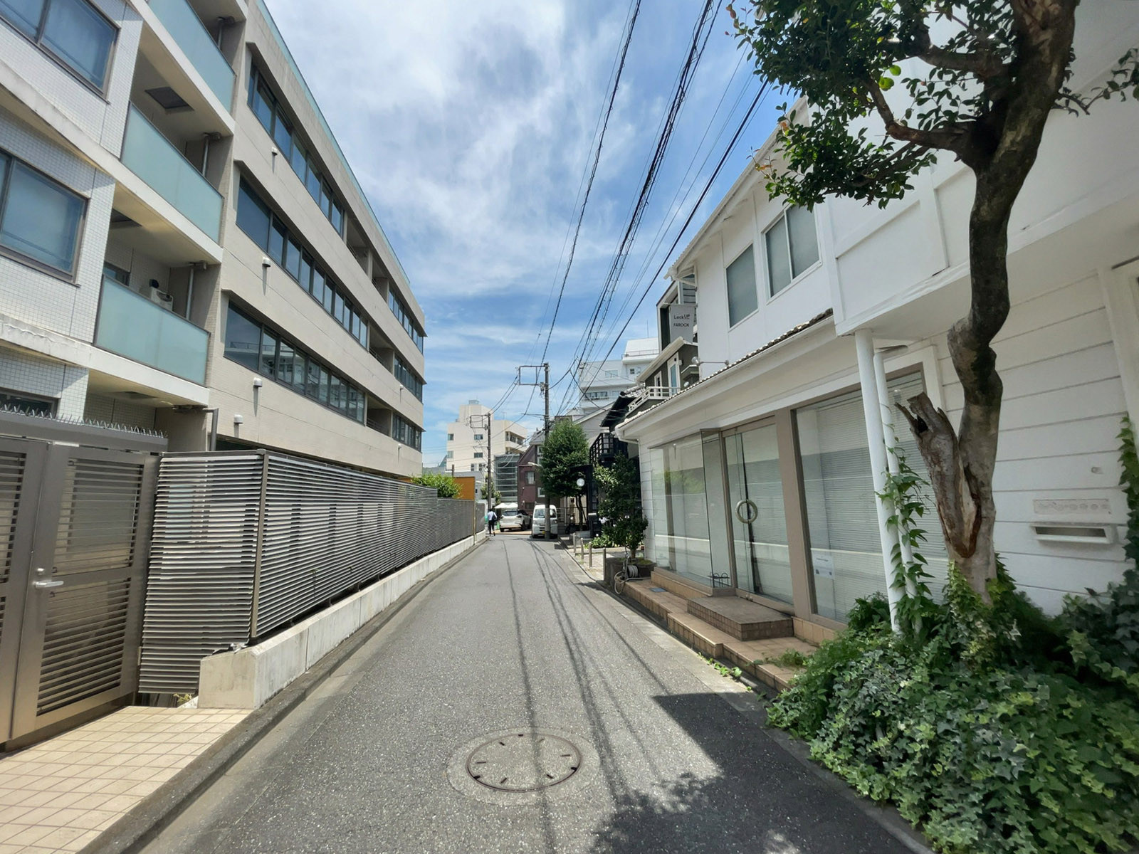 周辺は落ち着いたエリア