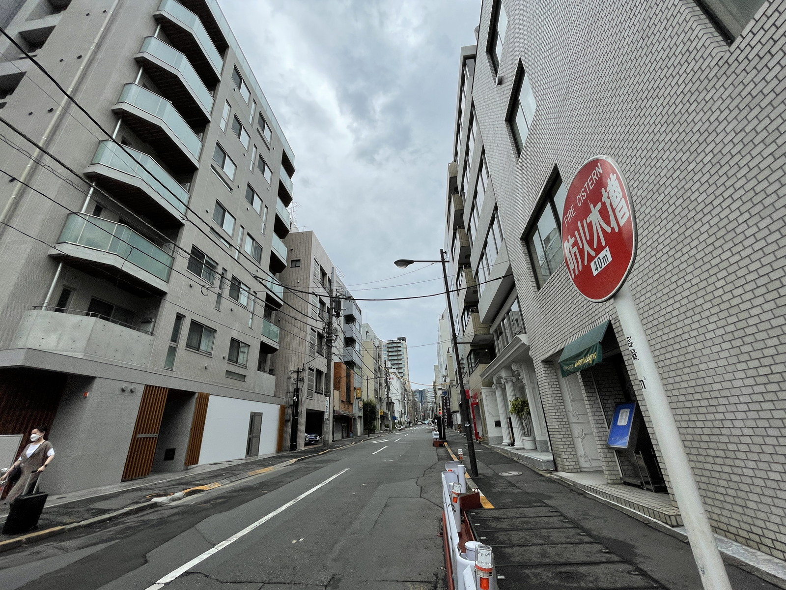 九段宝生ビル前面の通り