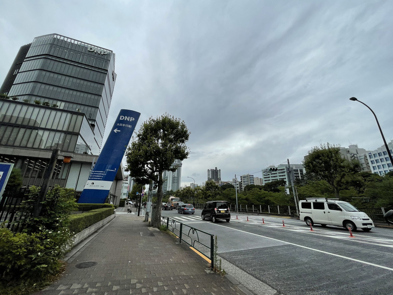 付近の外堀通り