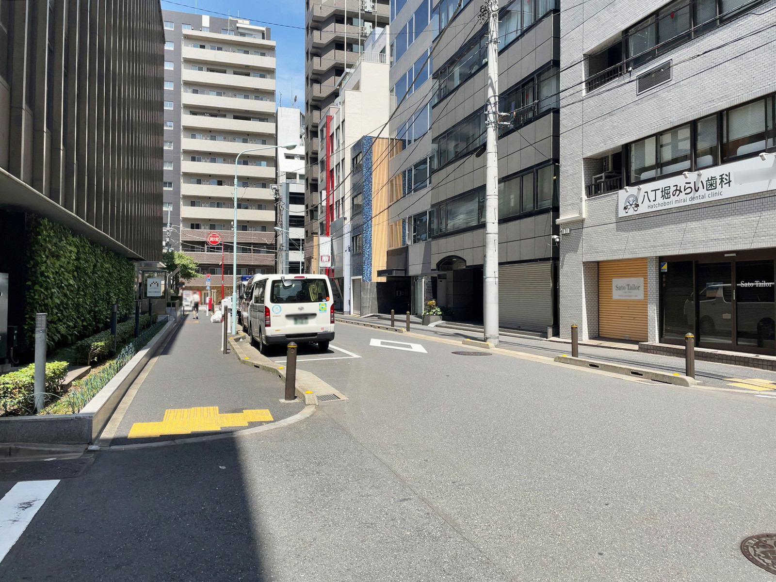 TSUKIJI EAST SQUARE前面の通り