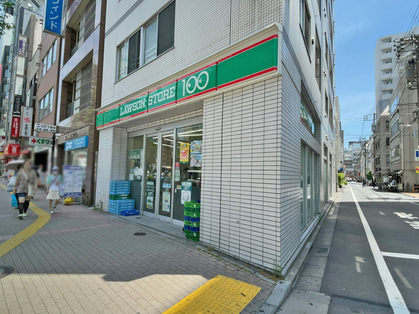 近くのローソンストア100 台東上野三丁目店