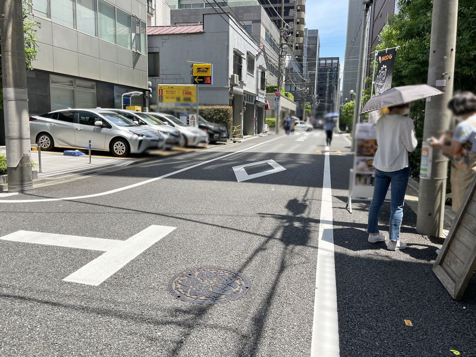 VORT虎ノ門southの前面道路