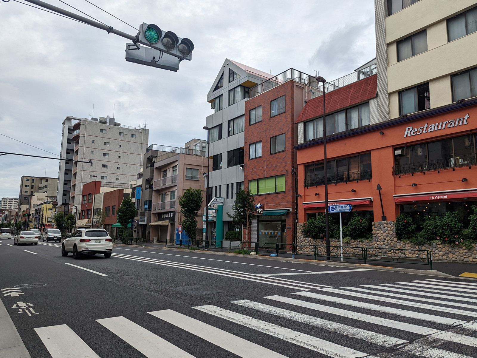 付近の新大久保通り