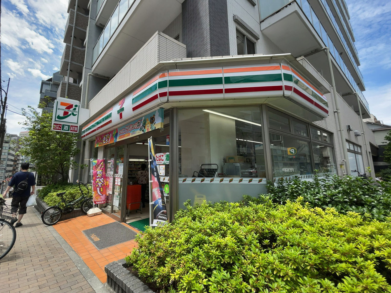 徒歩1分のセブンイレブン