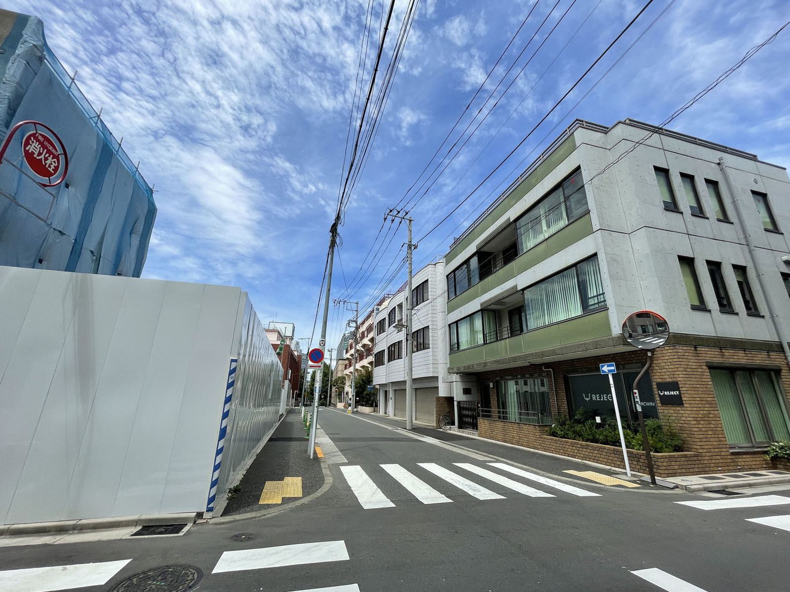 周辺は落ち着いたエリア