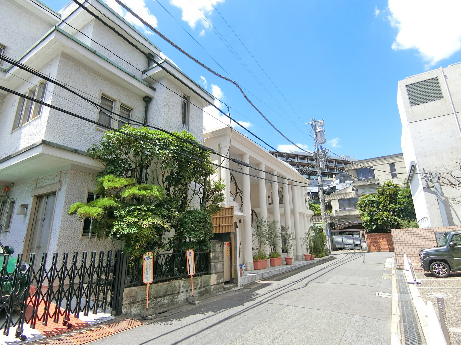 原宿デュエット周辺は閑静なエリア