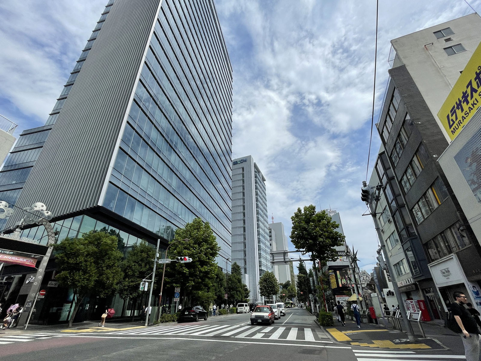 付近の明治通り