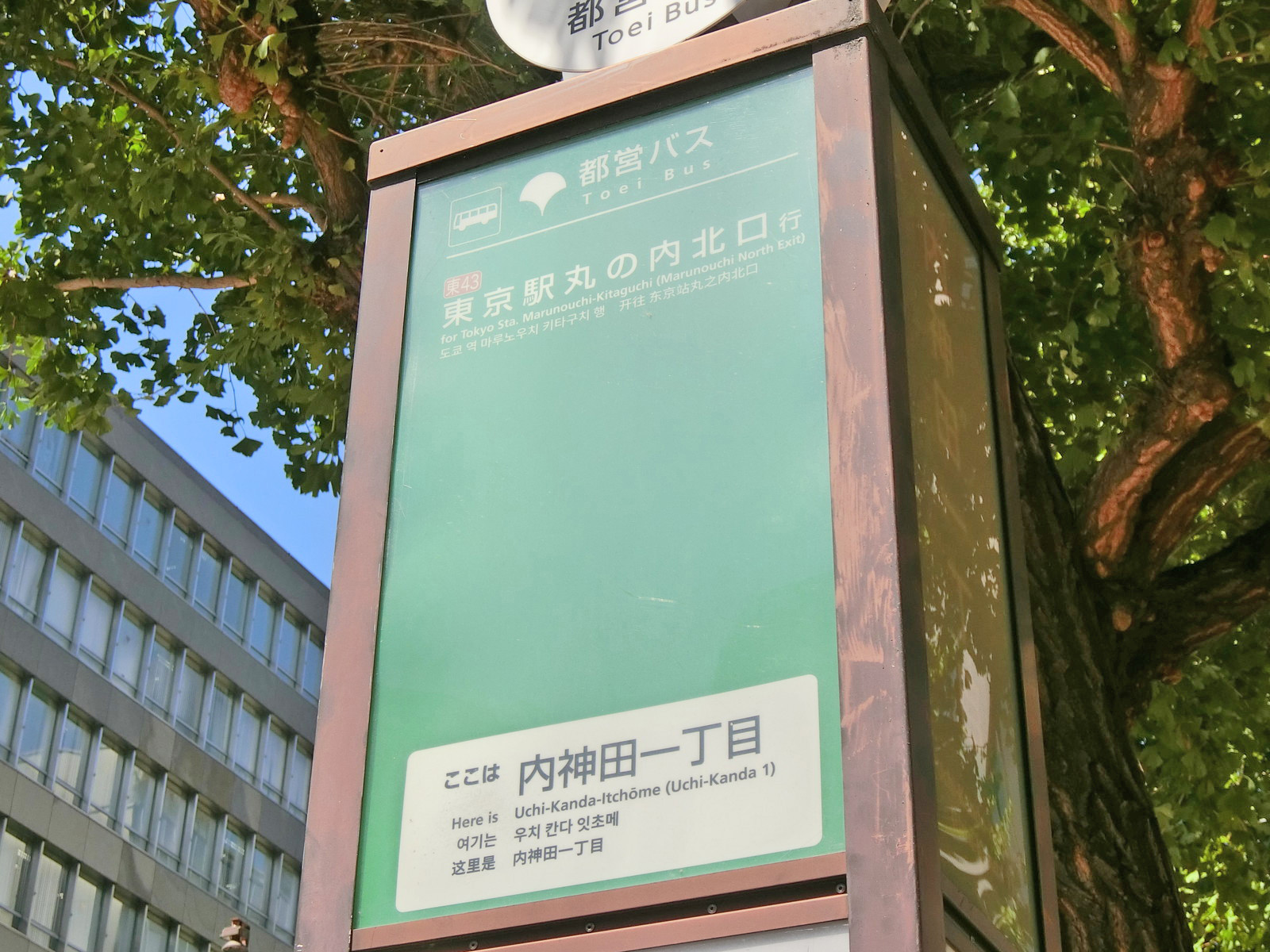 近くのバス停