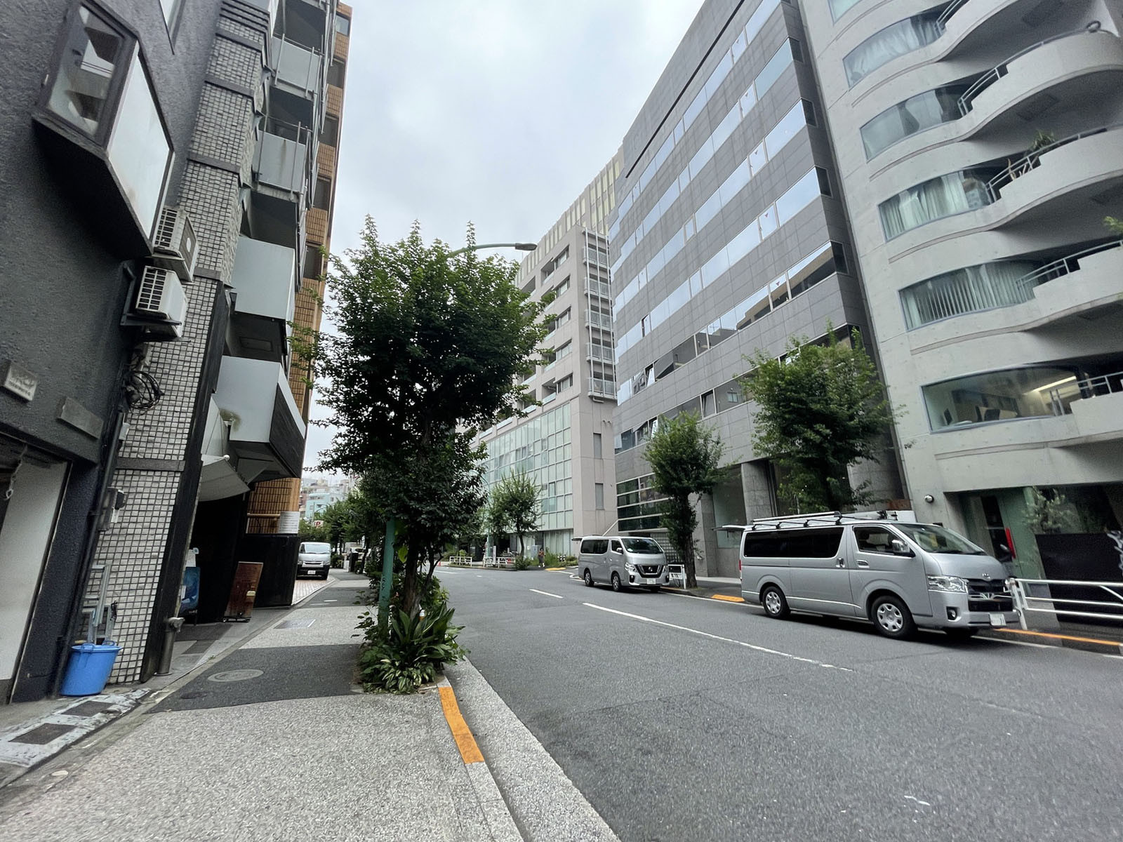 えびす第3ビル前面の通り