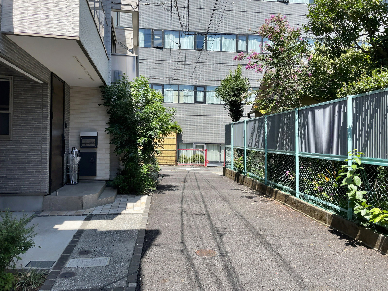 西五反田8丁目貸戸建前面の通り