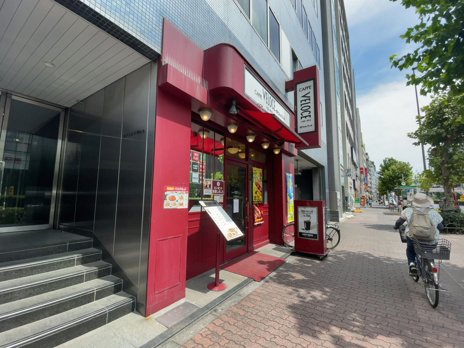 徒歩2分のカフェ・ベローチェ 亀戸駅東口店