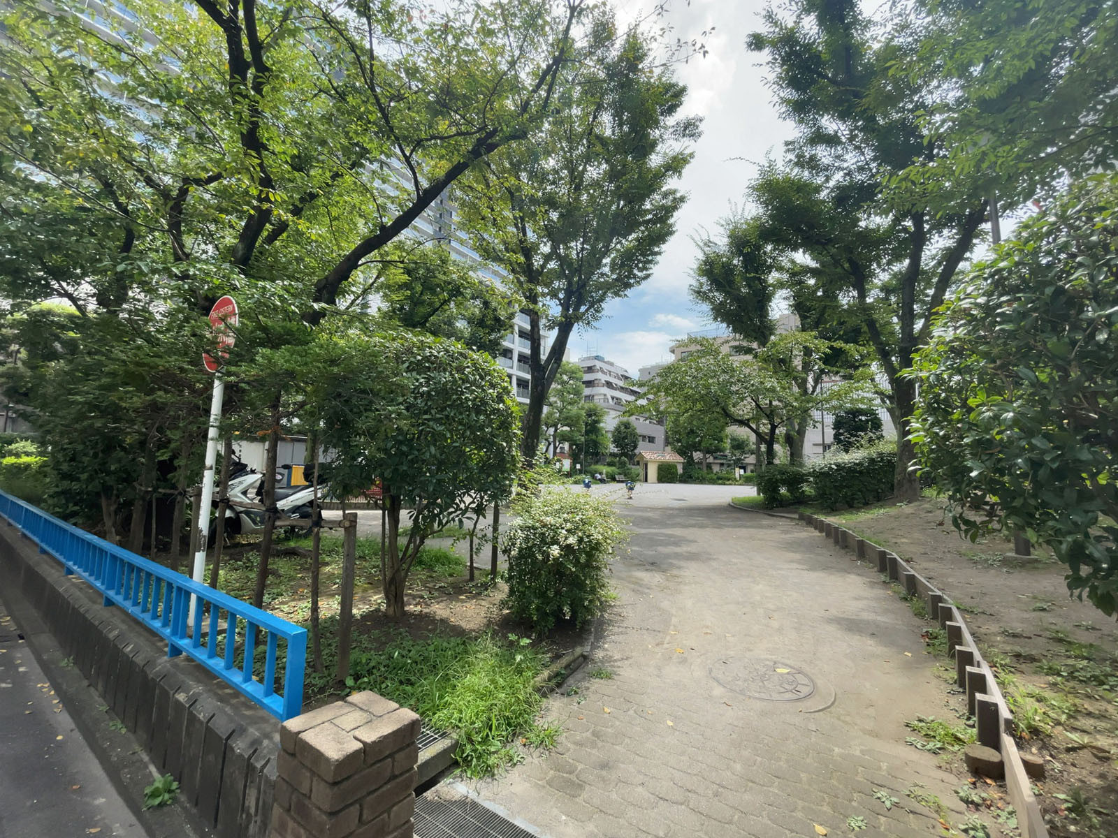 徒歩1分の亀戸南公園