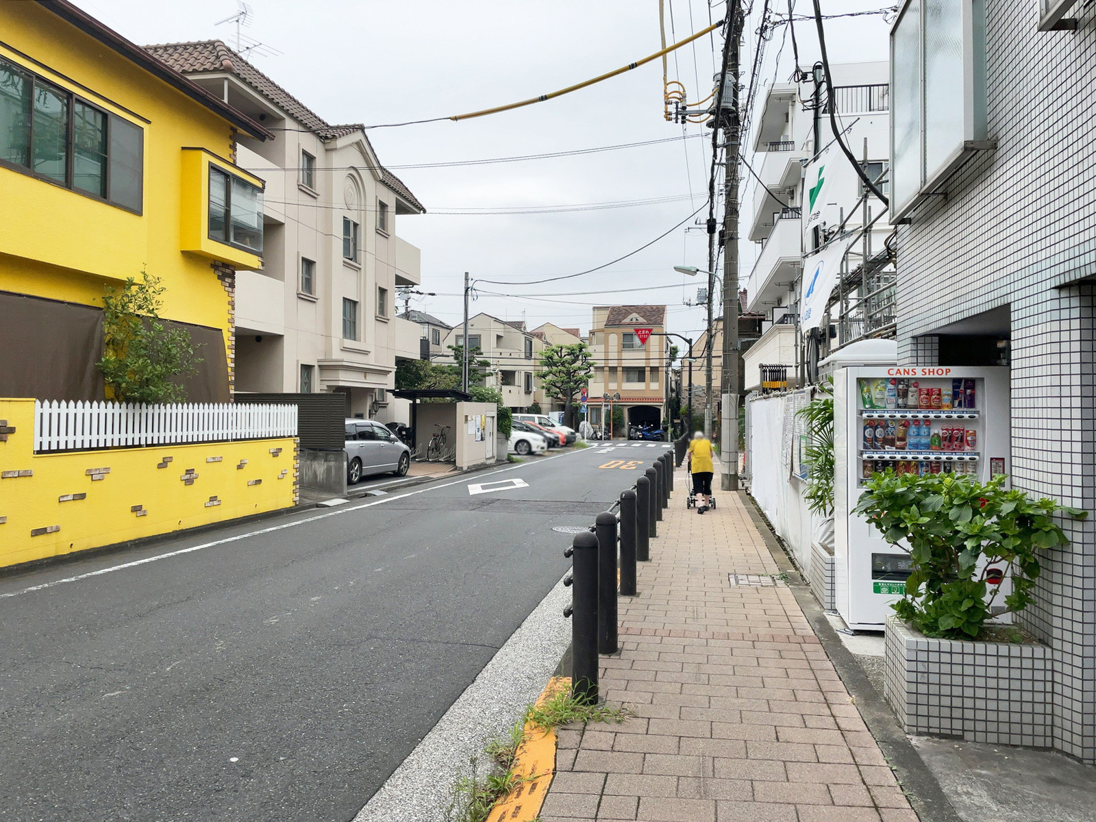 鈴木館1st前面の通り