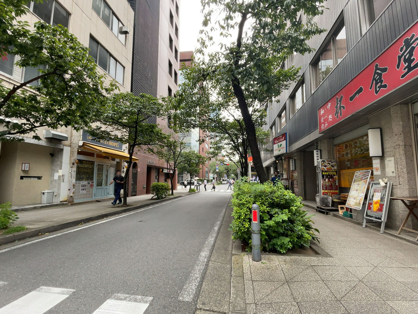 グッドビル北仲通前面道路