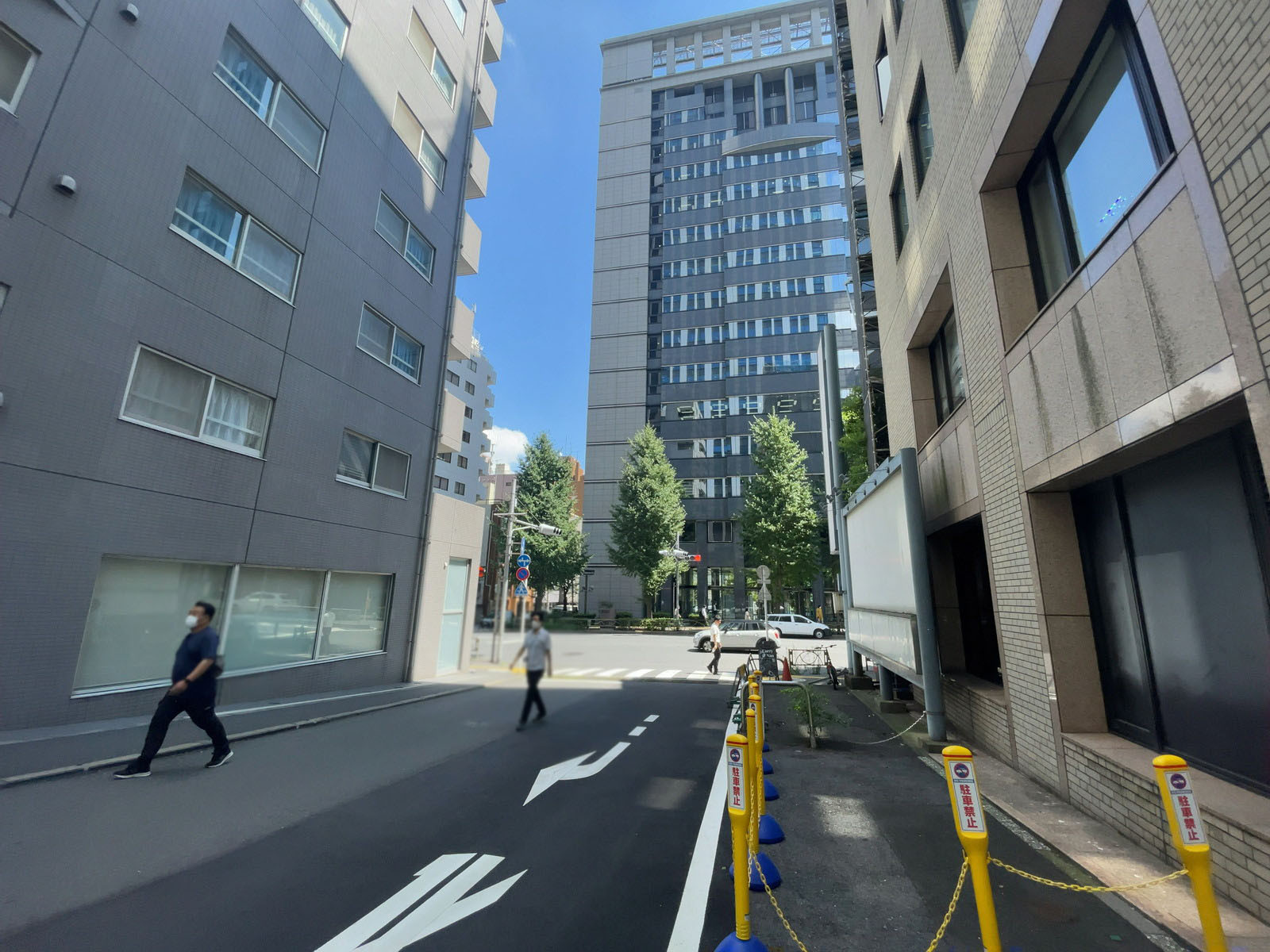 ランディック虎ノ門ビル前面の通り