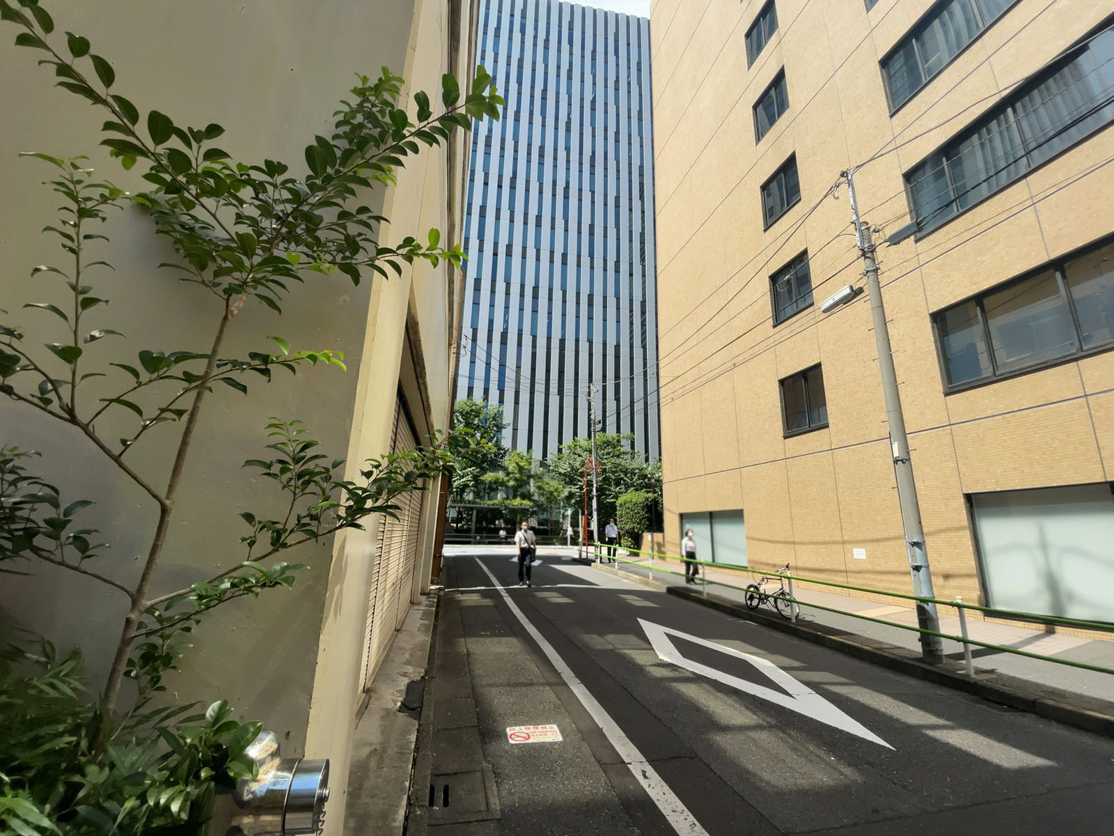 虎ノ門372ビル前面の通り