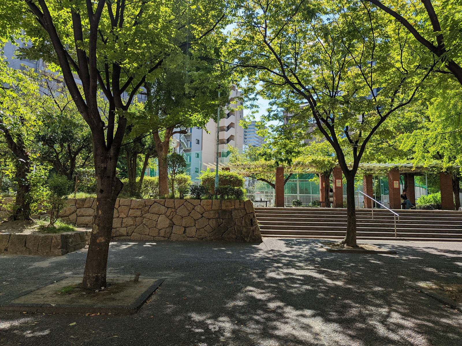 裏手の谷四錦郷公園
