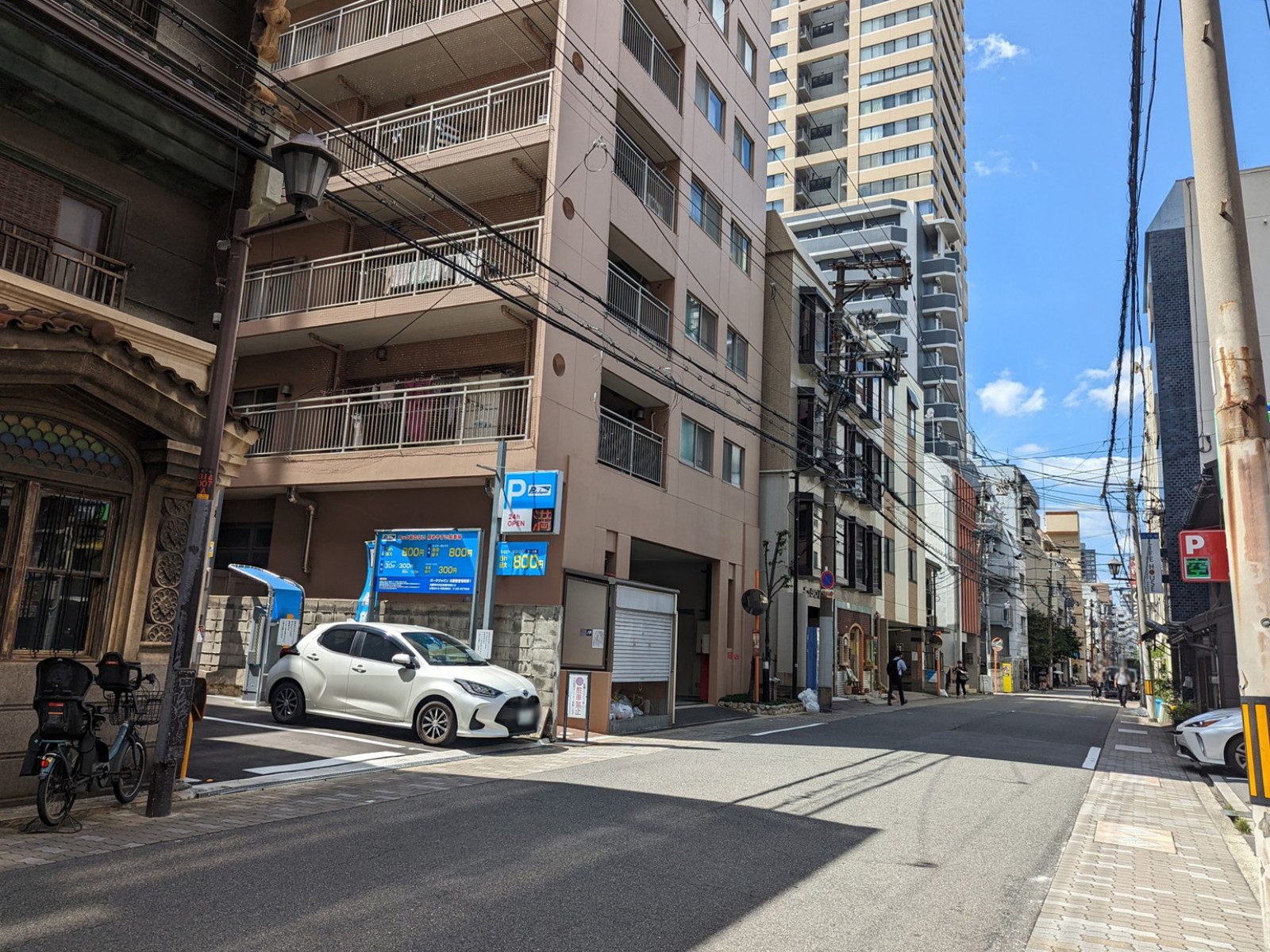 前面の暗越奈良街道