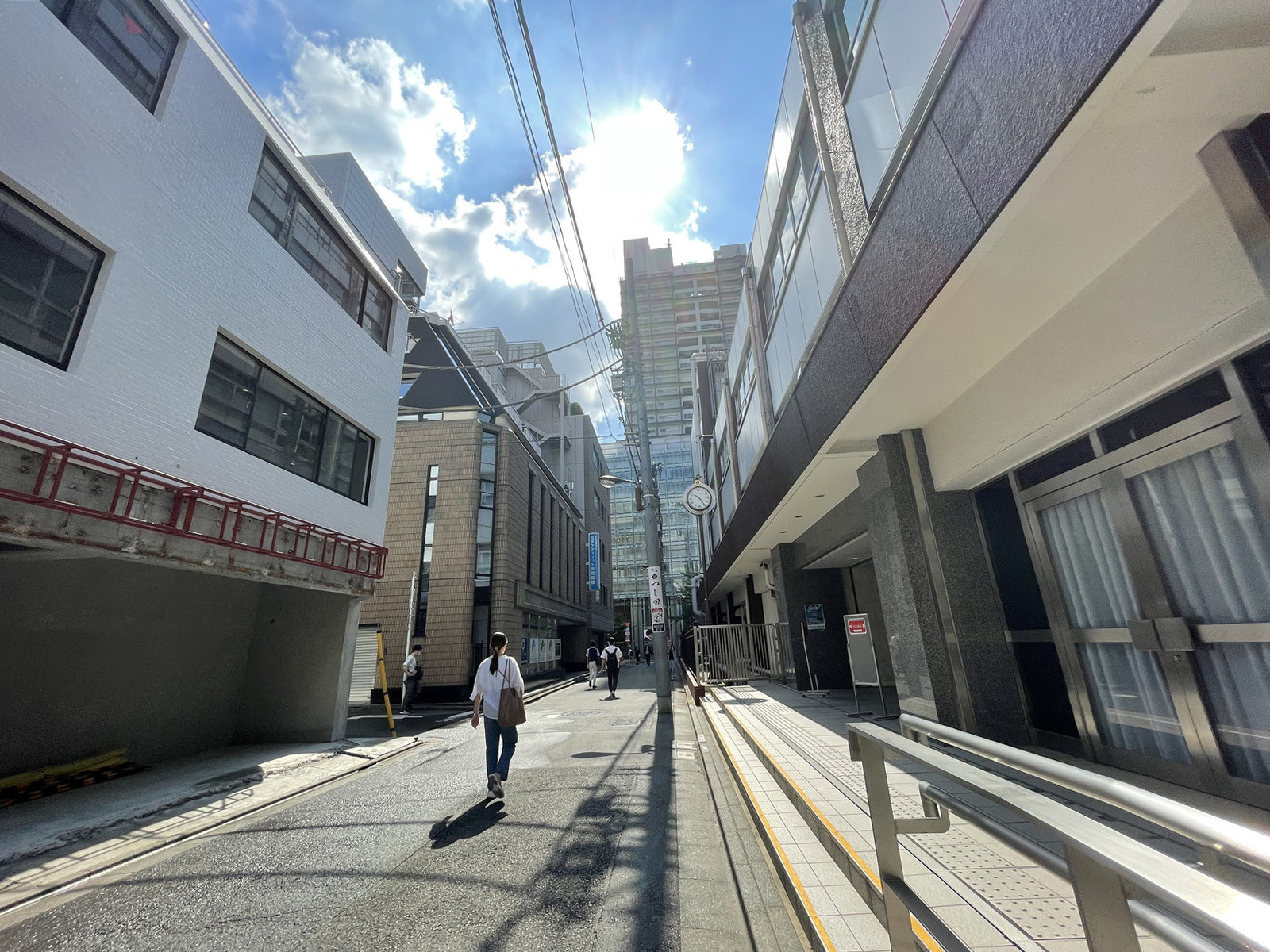 The corner 水道橋前面の通り