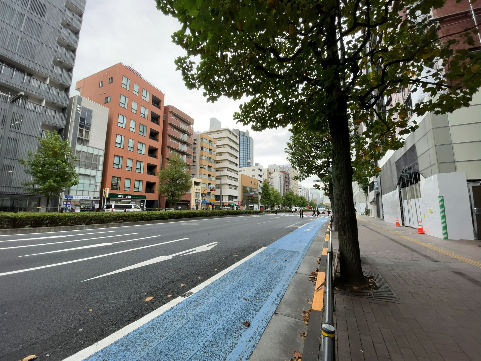 至近の新宿通り