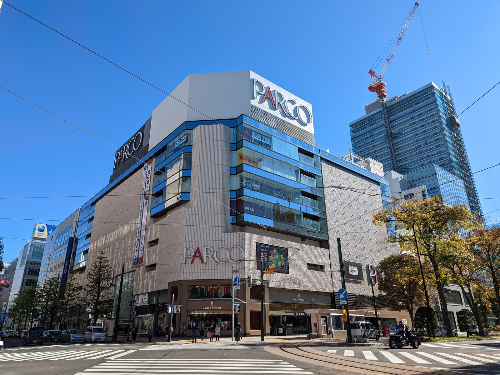 徒歩3分の札幌PARCO
