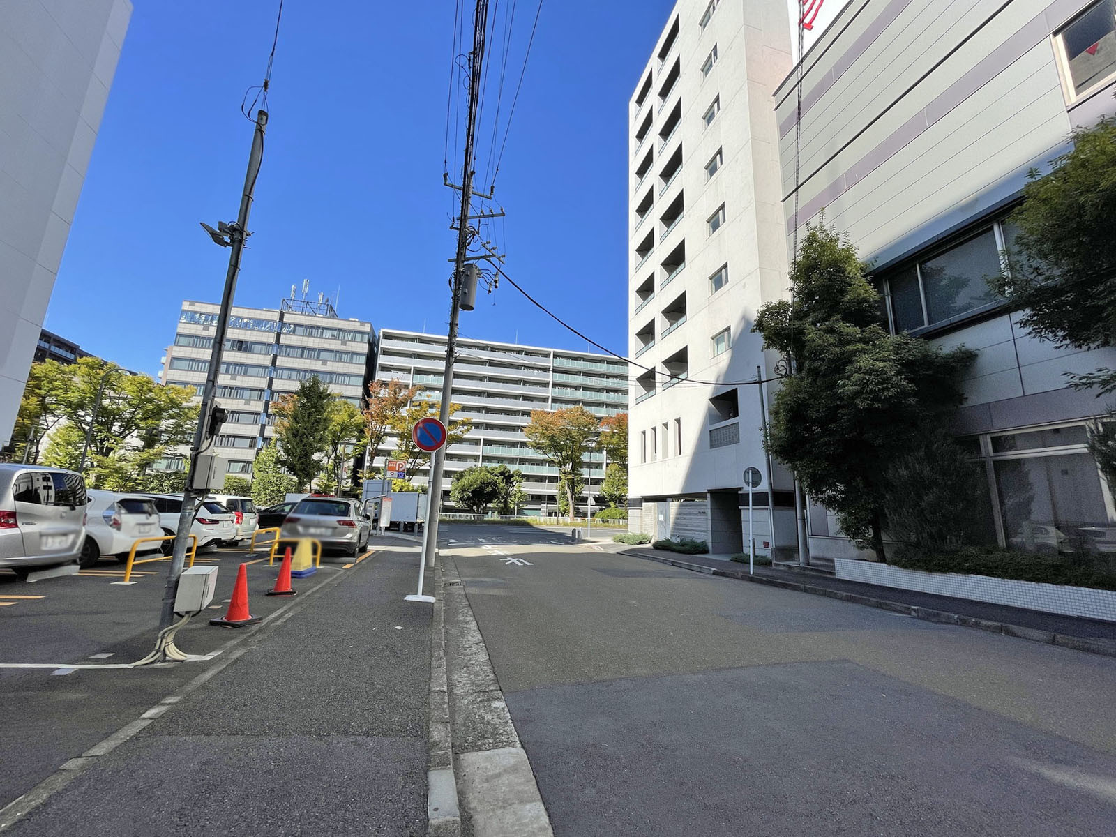 クリンゲルンベルグビル前面の通り