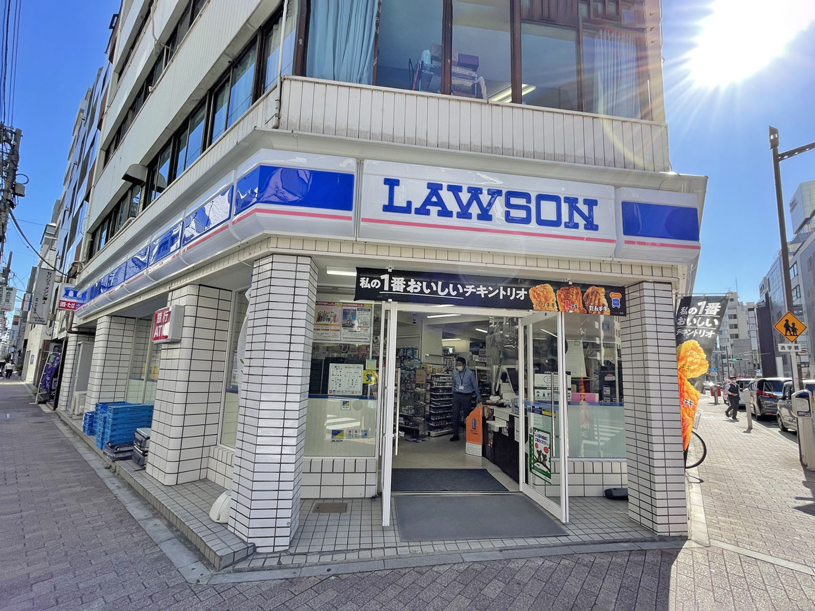 徒歩1分のローソン東上野１丁目店